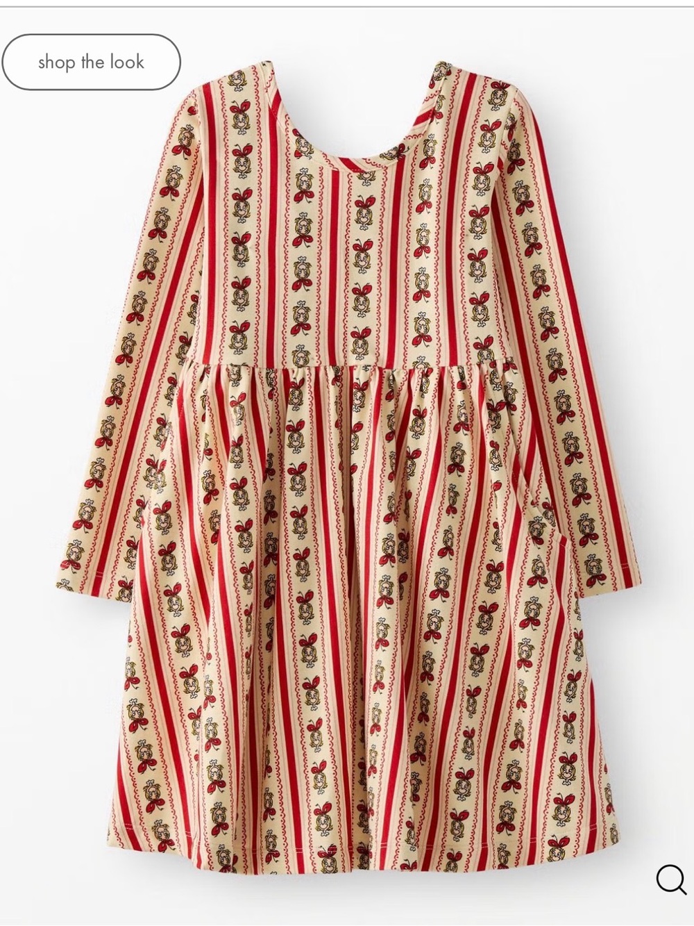 Hanna Andersson Cindy Lou Who Skater Dress NWT